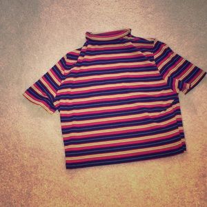 Striped crop top